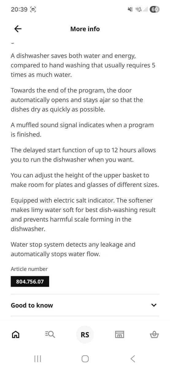 Ikea new dishwasher - Image 3