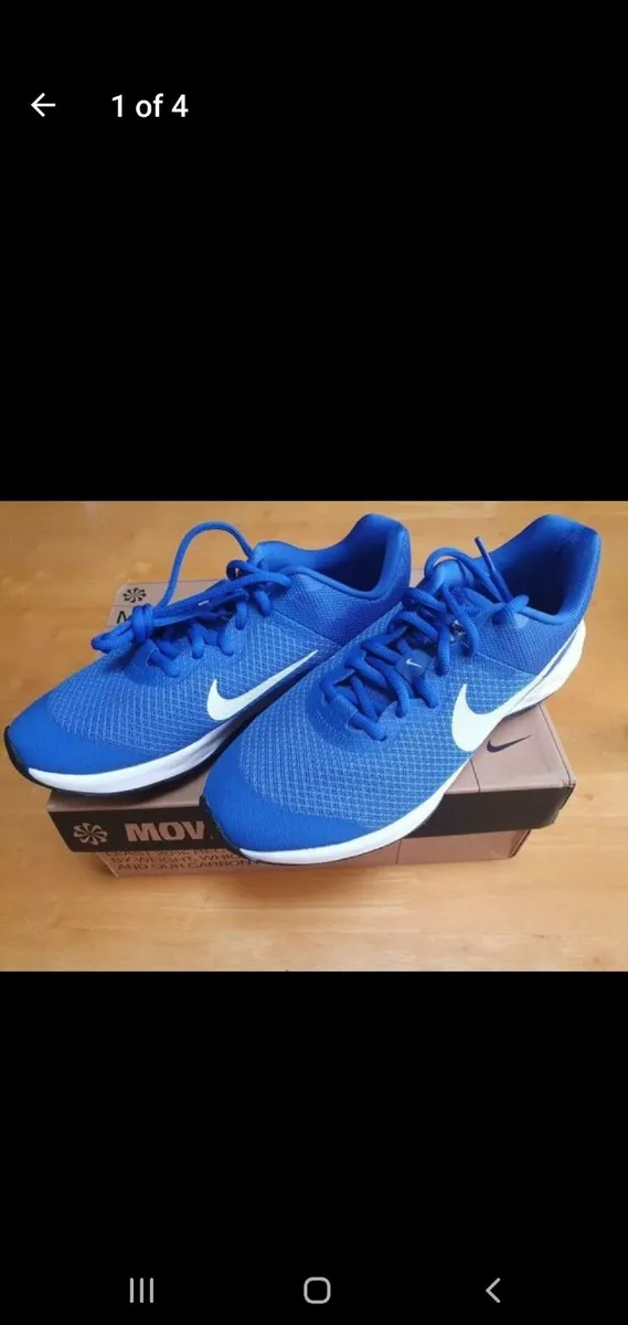 Nike revolution runners kids 5/38 New - Image 3