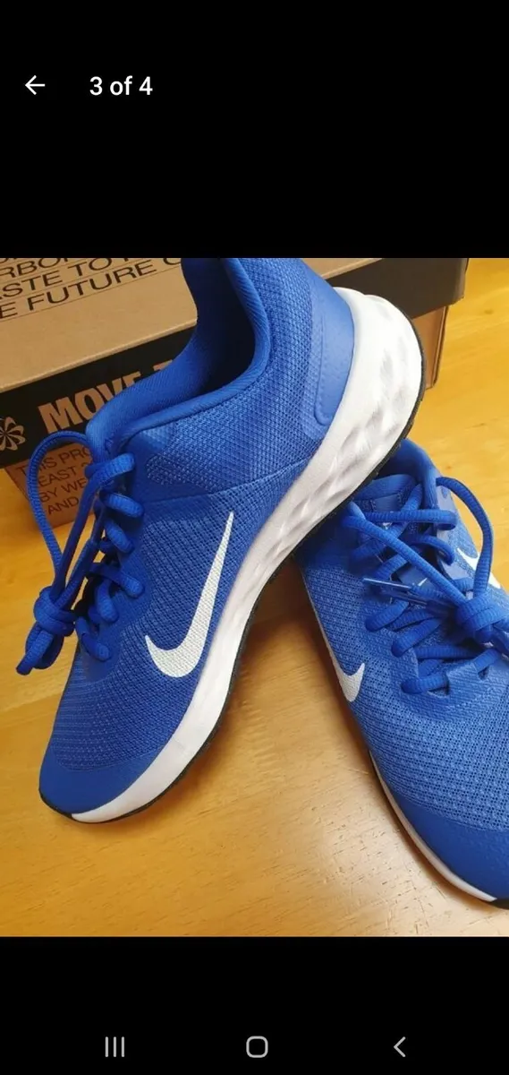 Nike revolution runners kids 5/38 New - Image 1