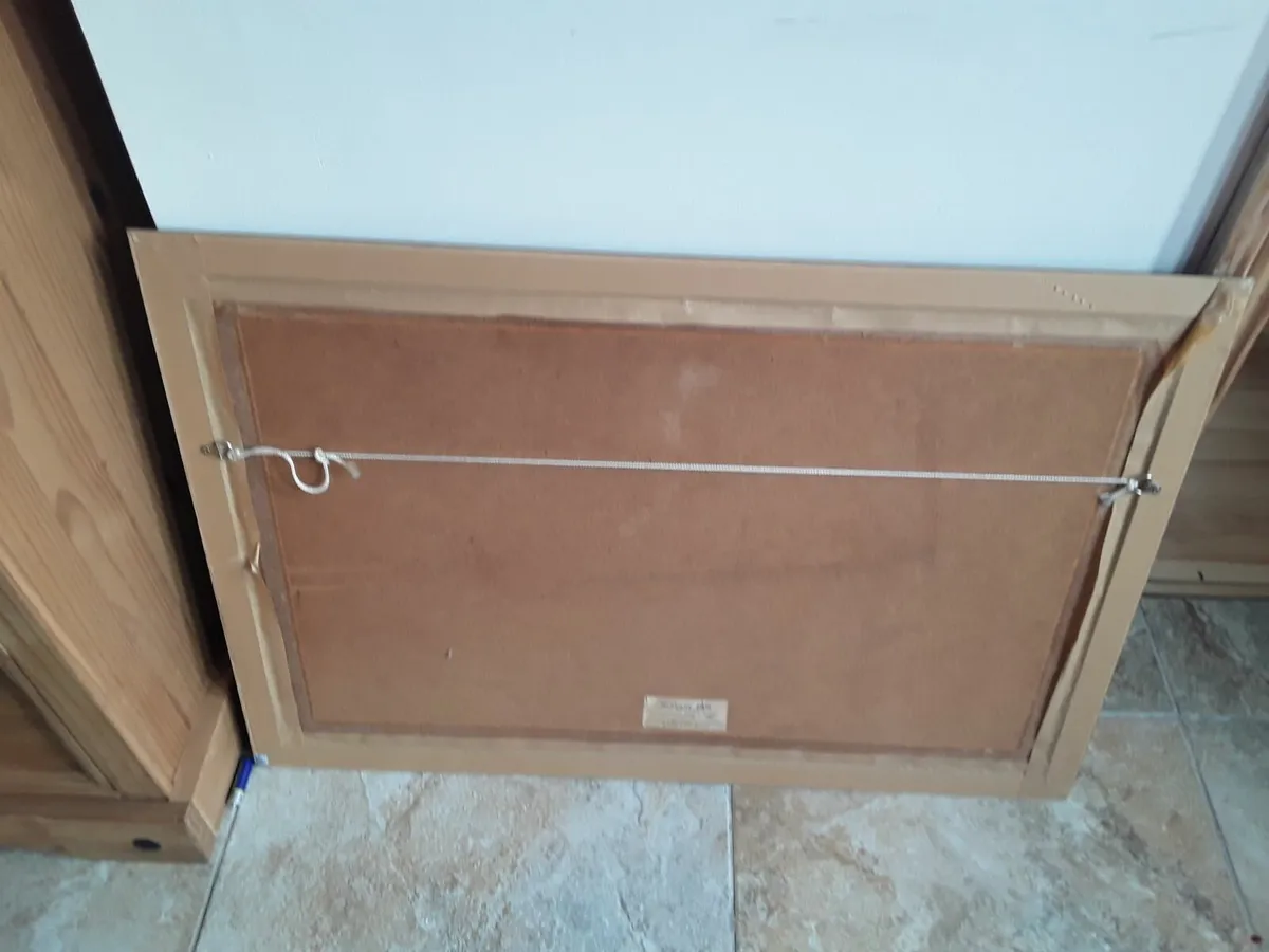 Large picture pine frame Winnie the Pooh - Image 2