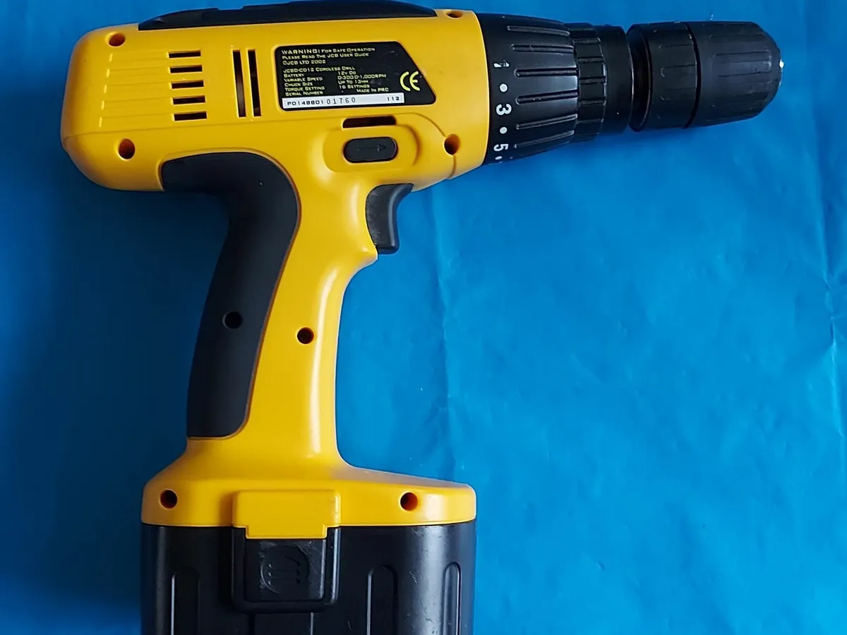 JCBD-CD12 Cordless Drill, Battery Charger 12v DC, - Image 2