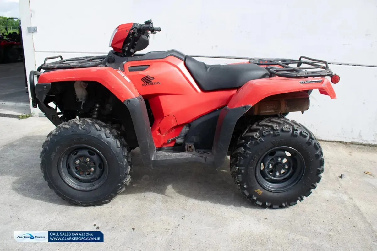 2018 Honda TRX500FM6 – Manual | IRS | 4WD - Image 4