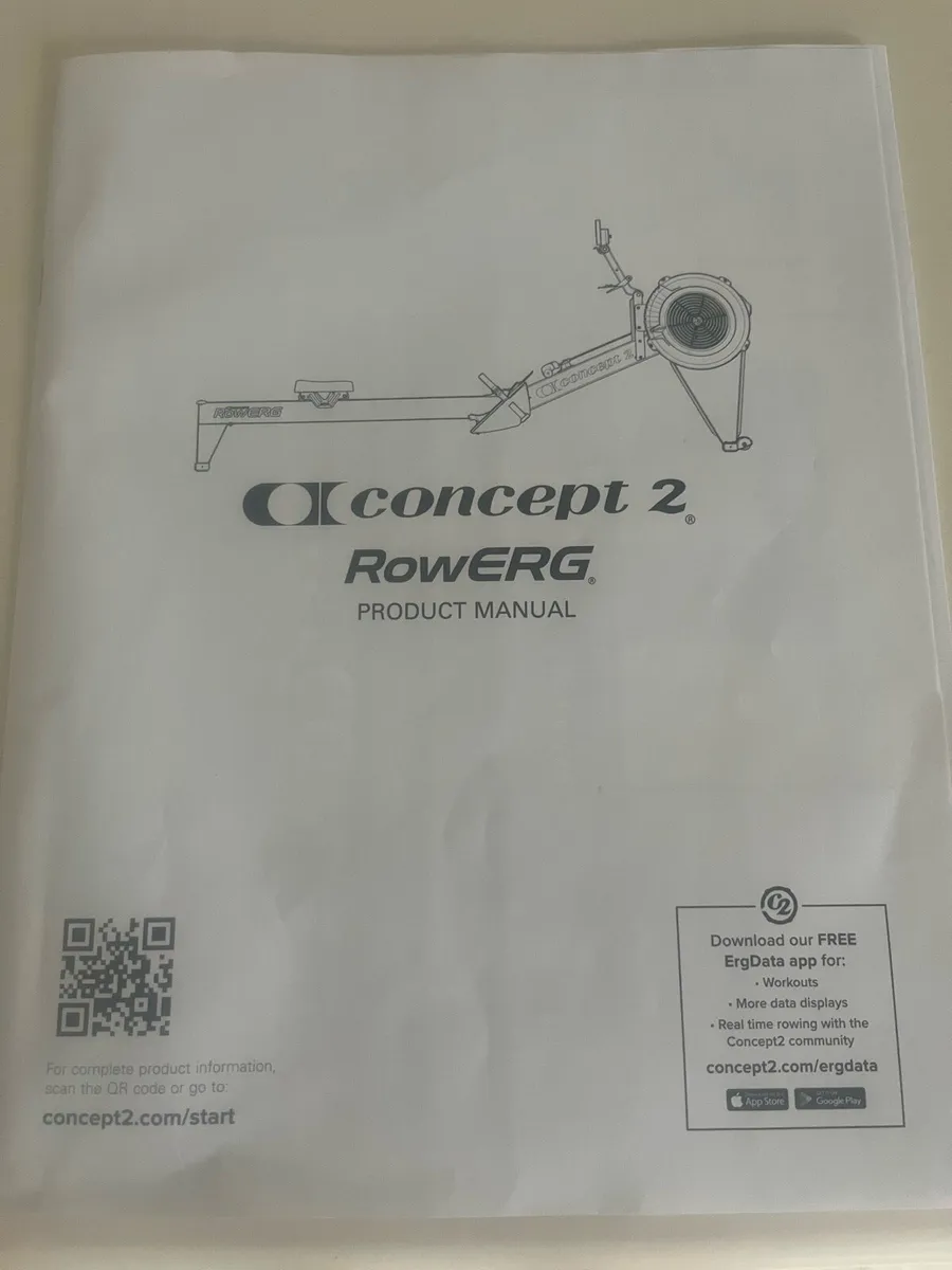 New Concept 2 rowing machine - Image 2