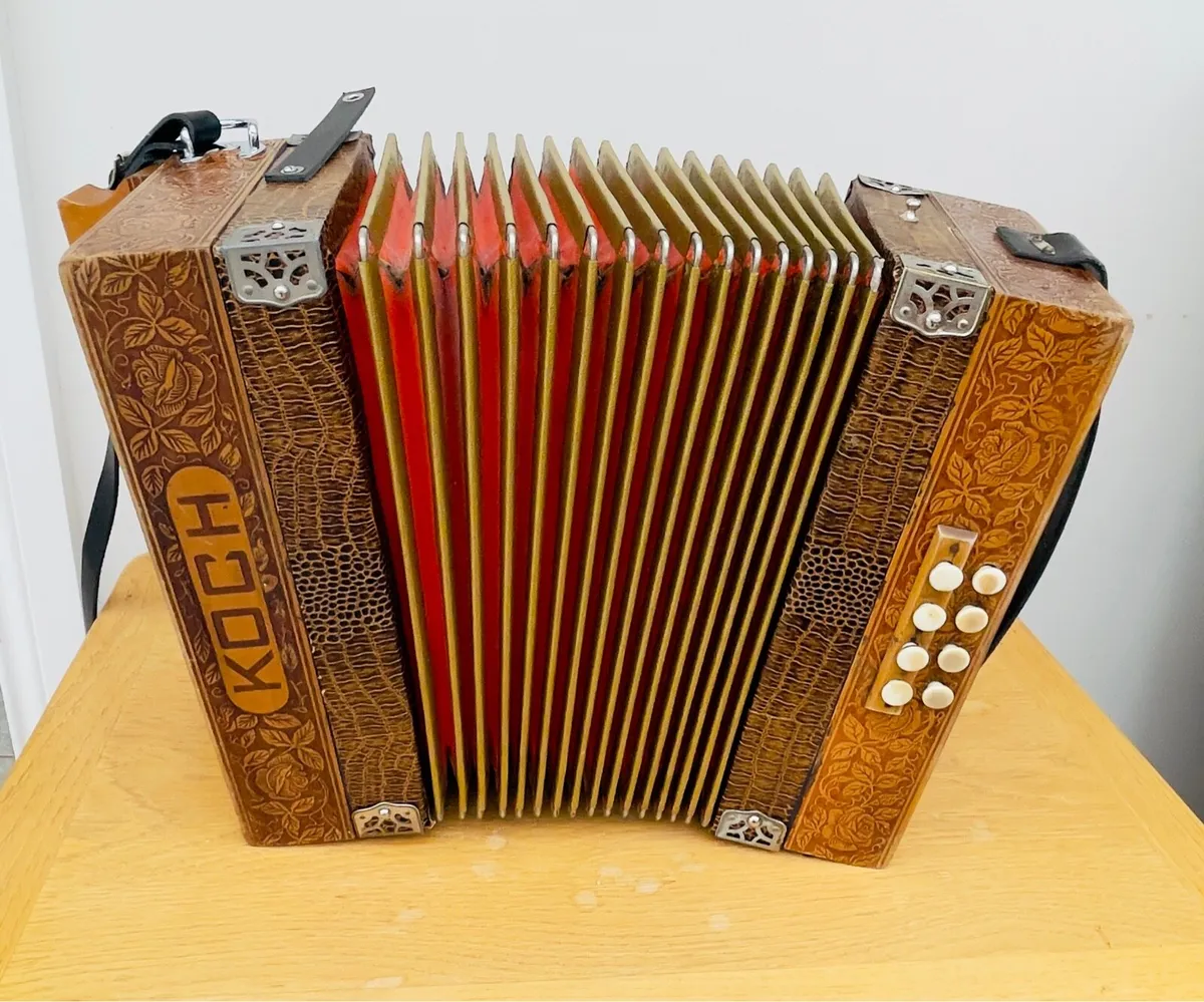Koch (Hohner) D/D# Accordion - Image 4