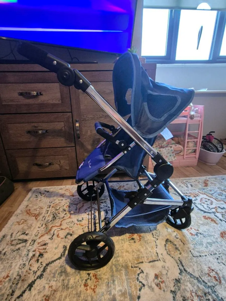 Kids baby doll pram - Image 3
