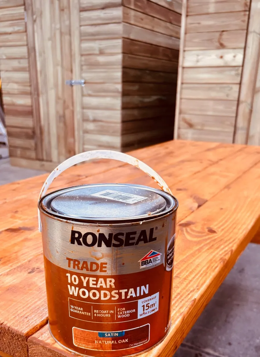 Picnic bench 1.8m (approx 6ft) - Image 2