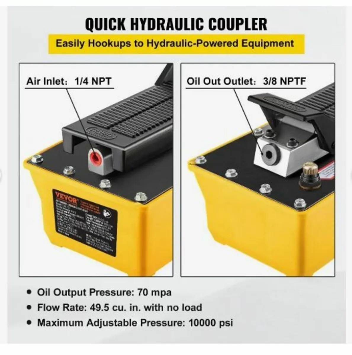 Air Hydraulic Pump, 10,000 - Image 3