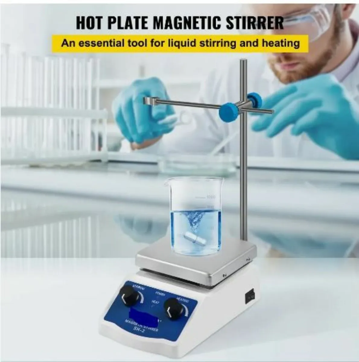 SH-2 Magnetic Stirrer Laboratory Magnetic - Image 2
