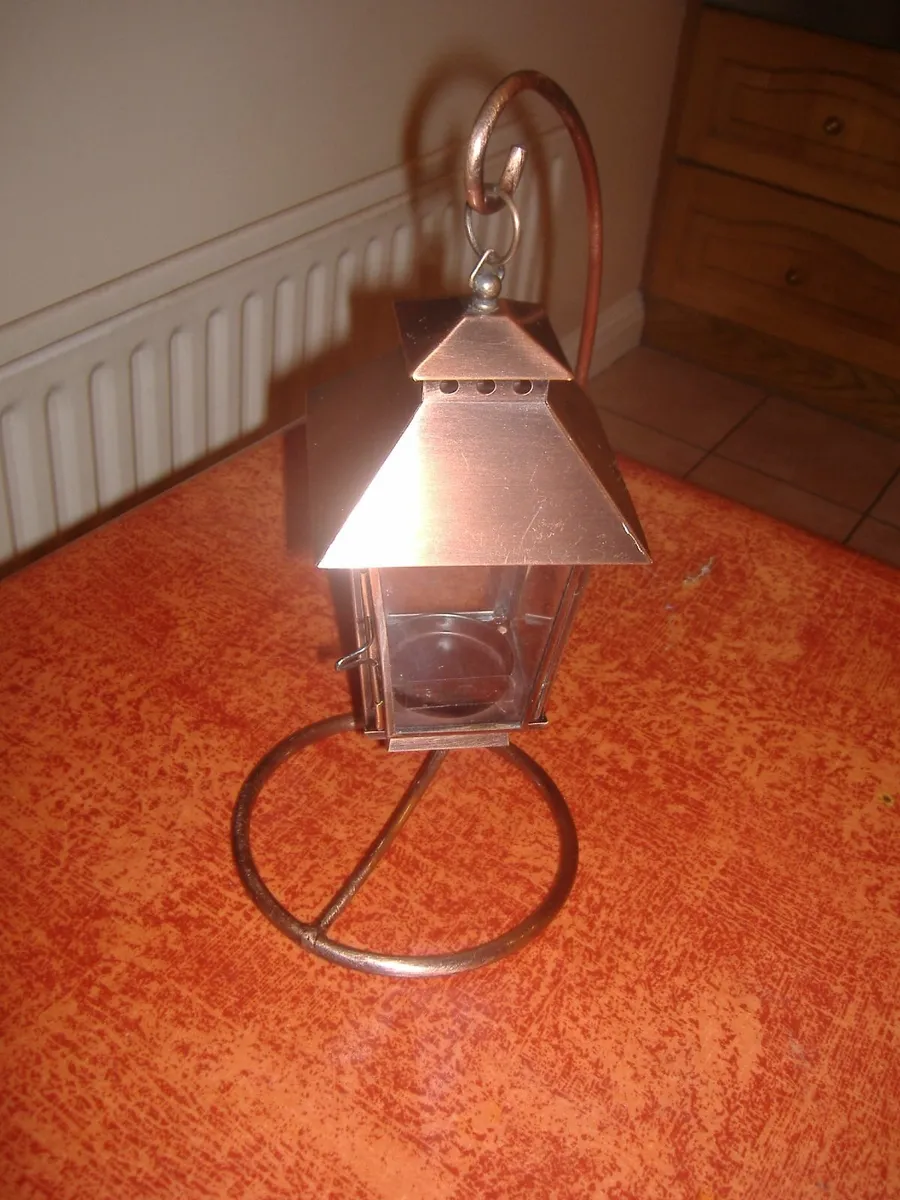 Copper Candle Holder for Sale - Image 1