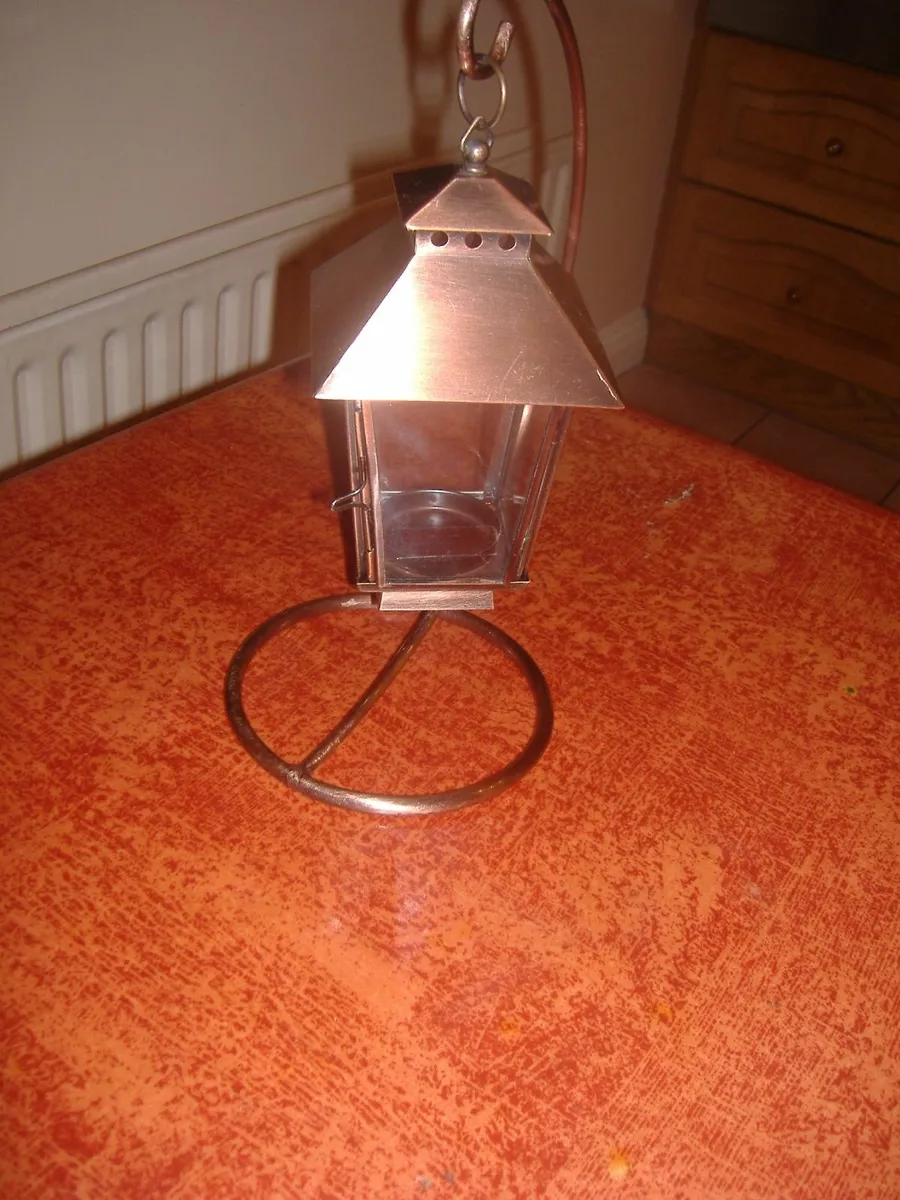 Copper Candle Holder for Sale - Image 2