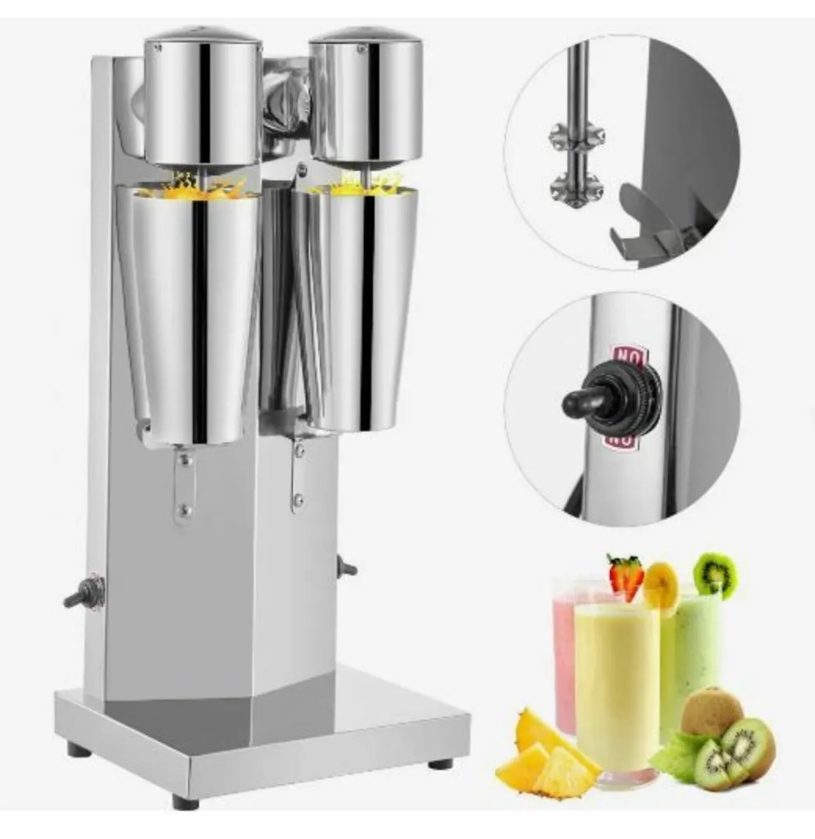 Milkshake Maker Kit, Stainless Steel - Image 3