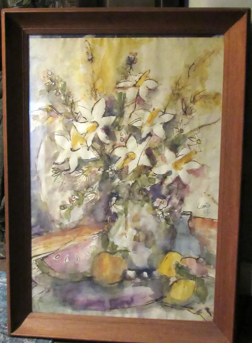 Original South African Watercolour – 1987 large - Image 1