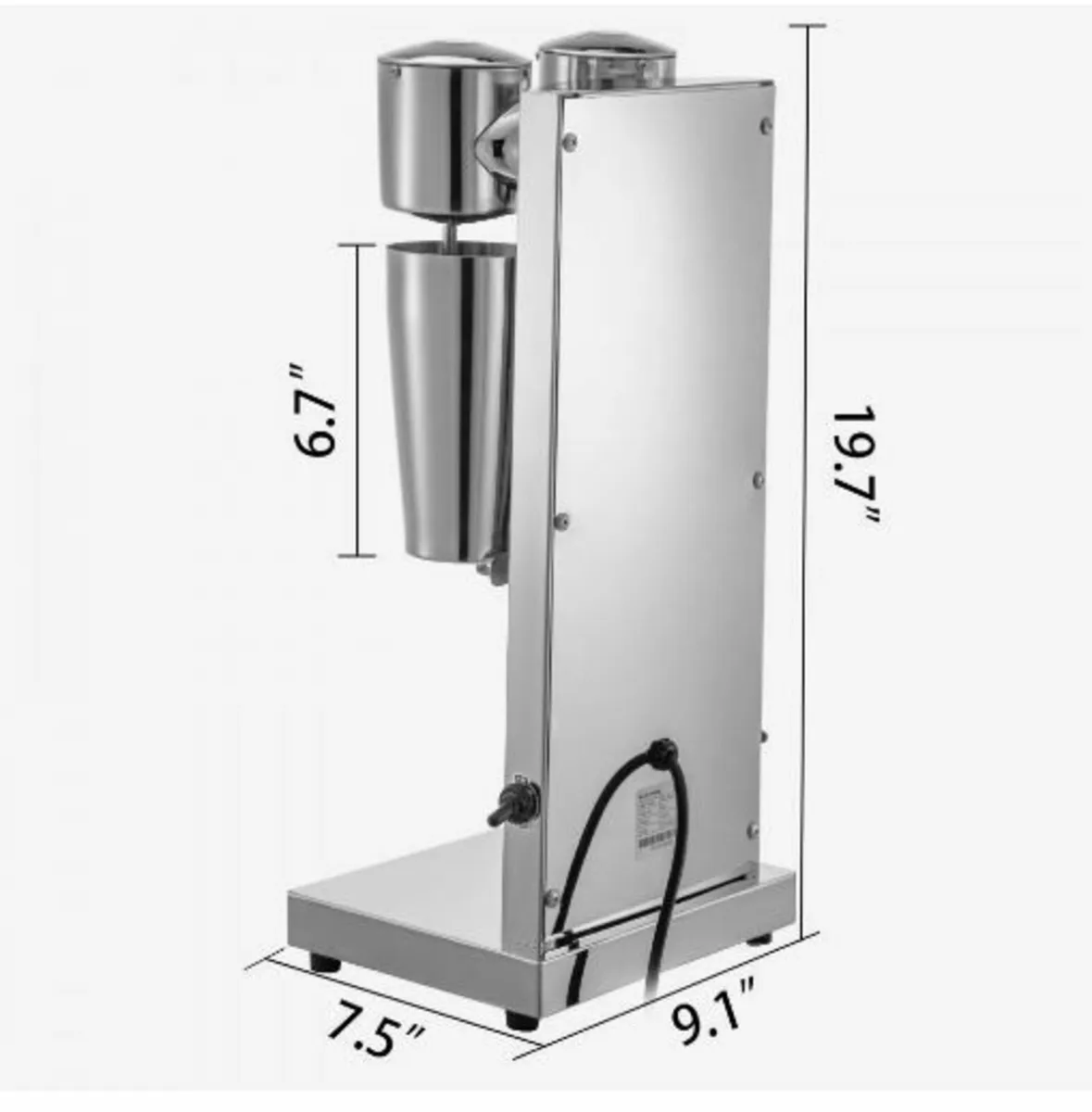 Milkshake Maker Kit, Stainless Steel - Image 4