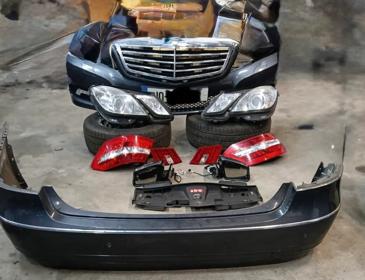 Mercedes E-Class W212 E220-Bumpers,Lights, Mirrors - Image 2