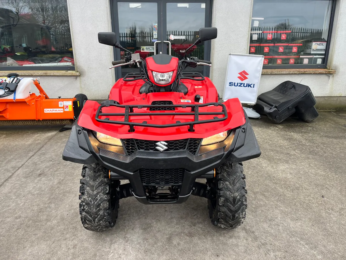 VIDEO! 2022 Suzuki KingQuad 500 - Image 1