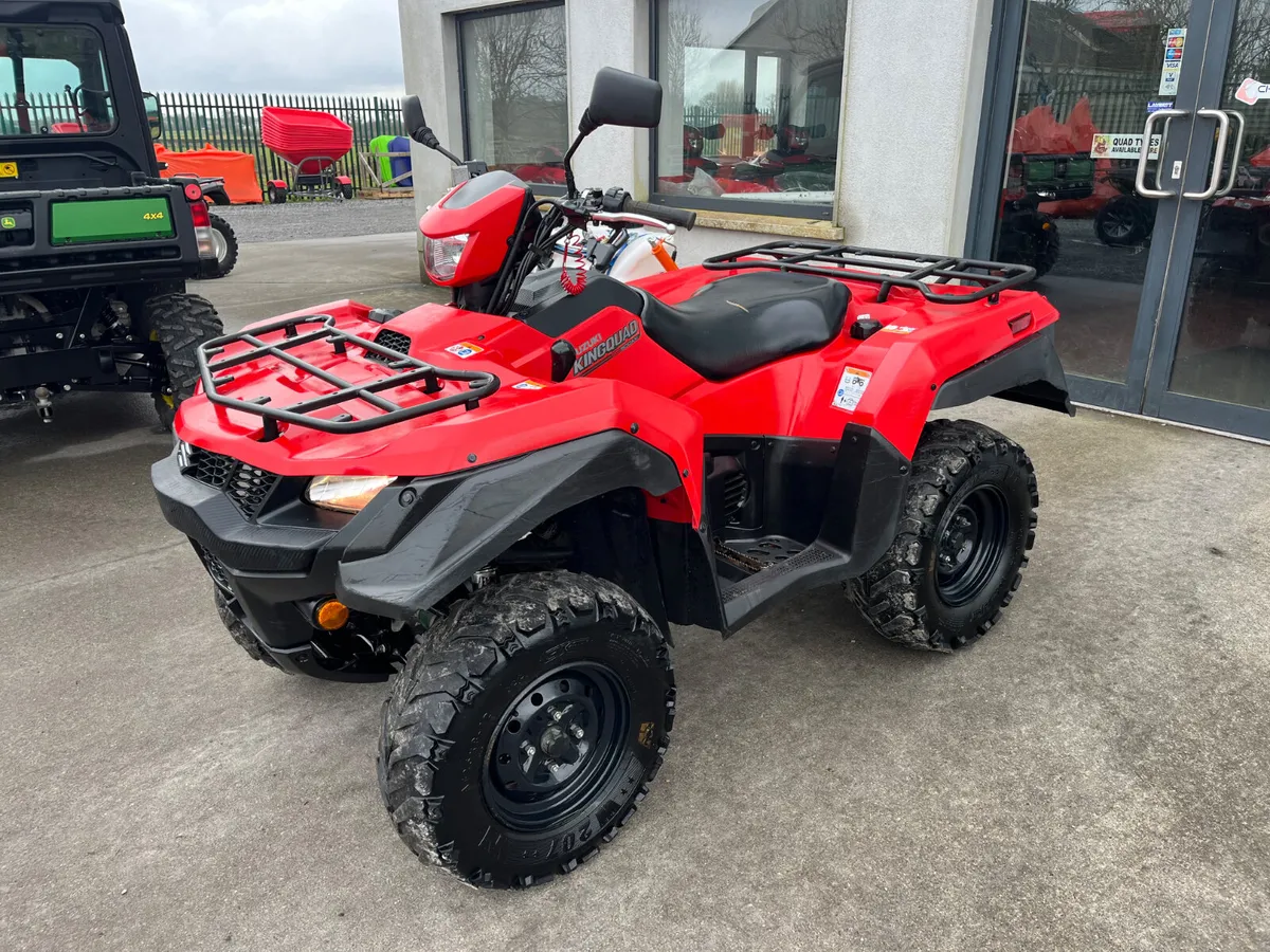 VIDEO! 2022 Suzuki KingQuad 500 - Image 3