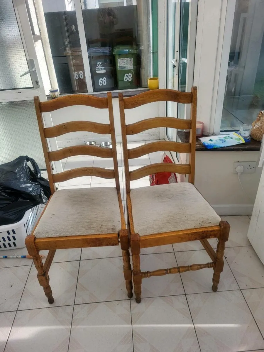 2 Kitchen chairs