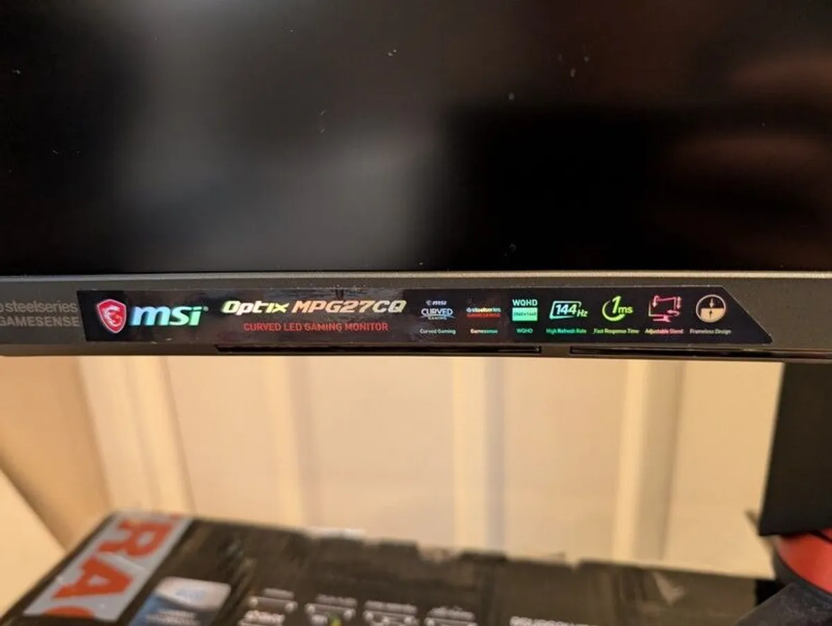 Msi mpg27cq 27inch Curved 2k Monitor 144 Hz - Image 3