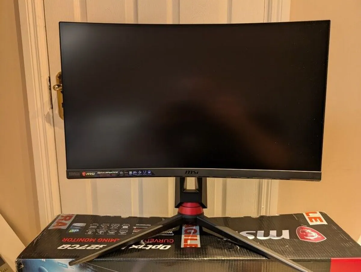 Msi mpg27cq 27inch Curved 2k Monitor 144 Hz - Image 1