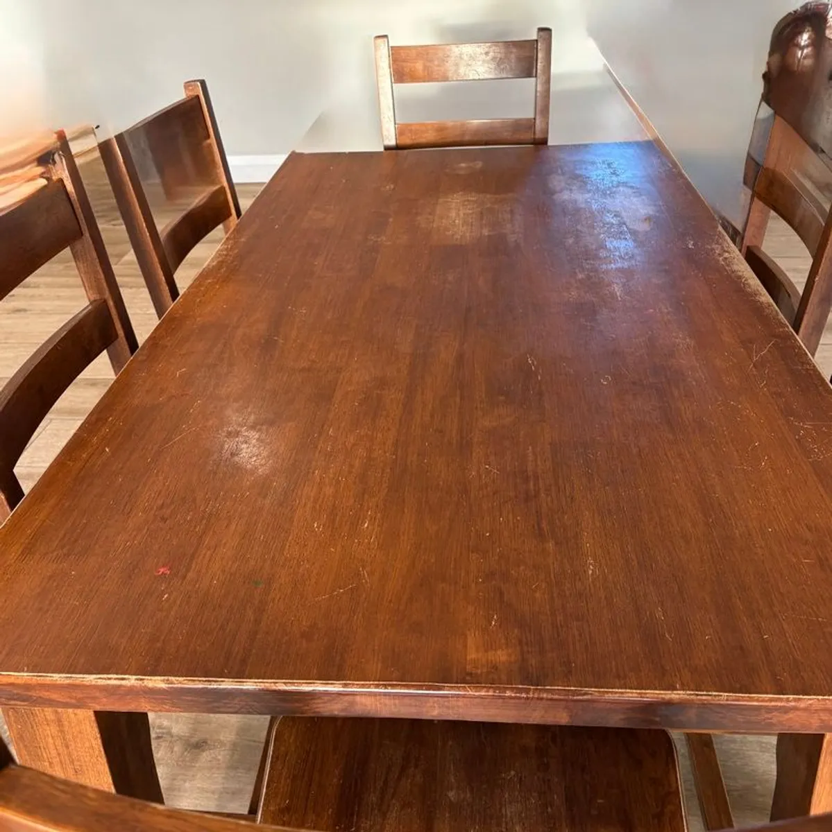 Dining Table and 6 Chairs - Image 2