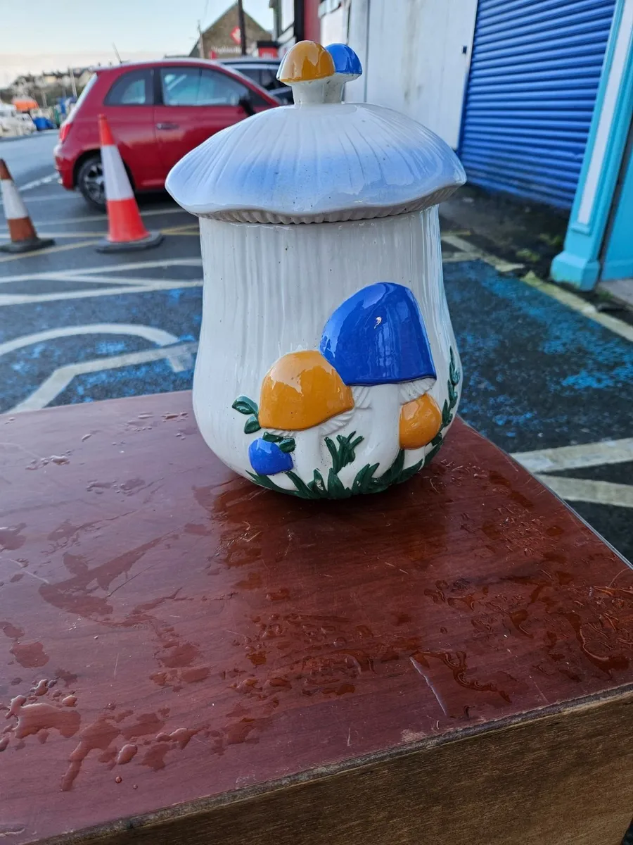 Vintage Arnels Ceramic Mushroom Pot - Image 1