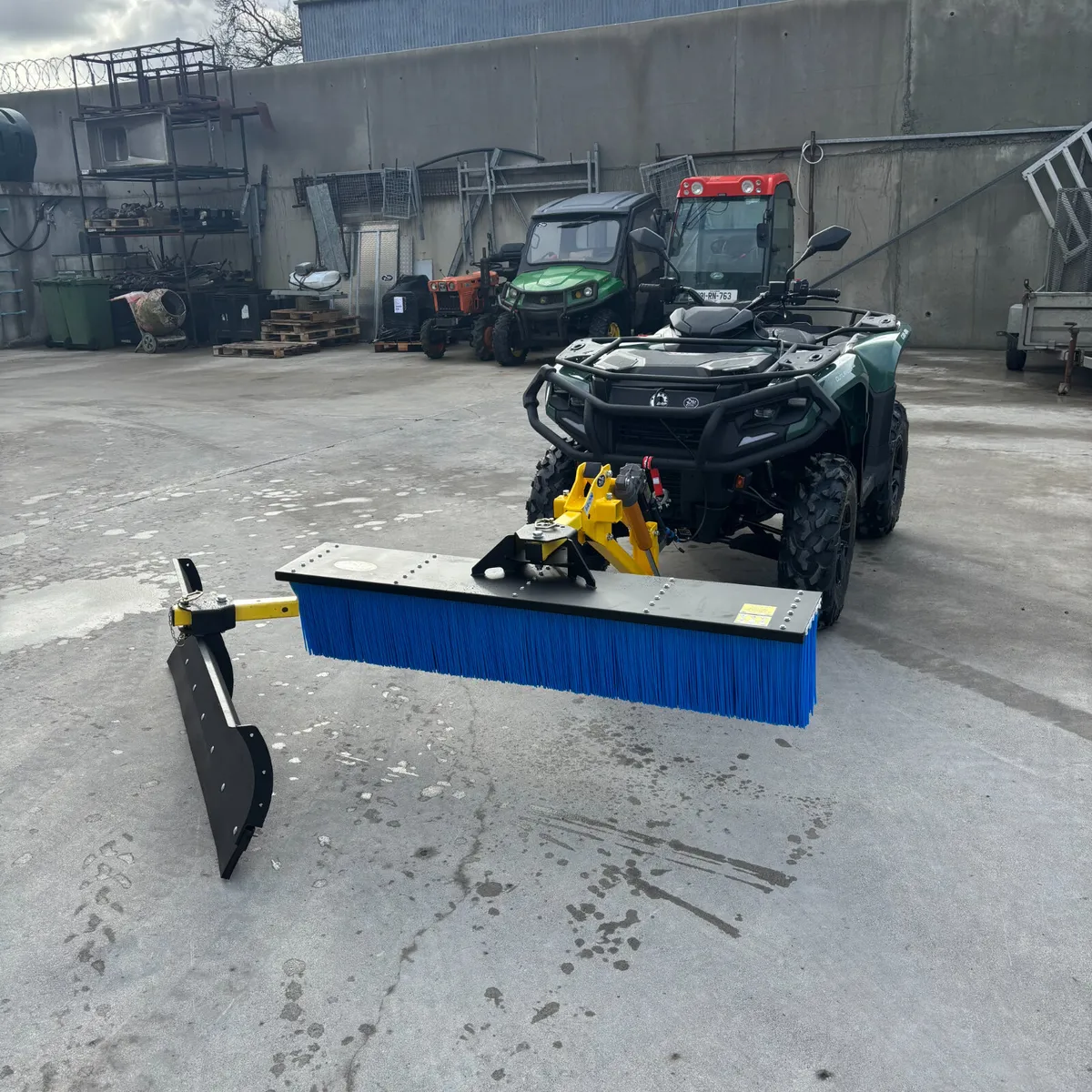 ATV Quad Sweeper Yard Scraper - Image 4