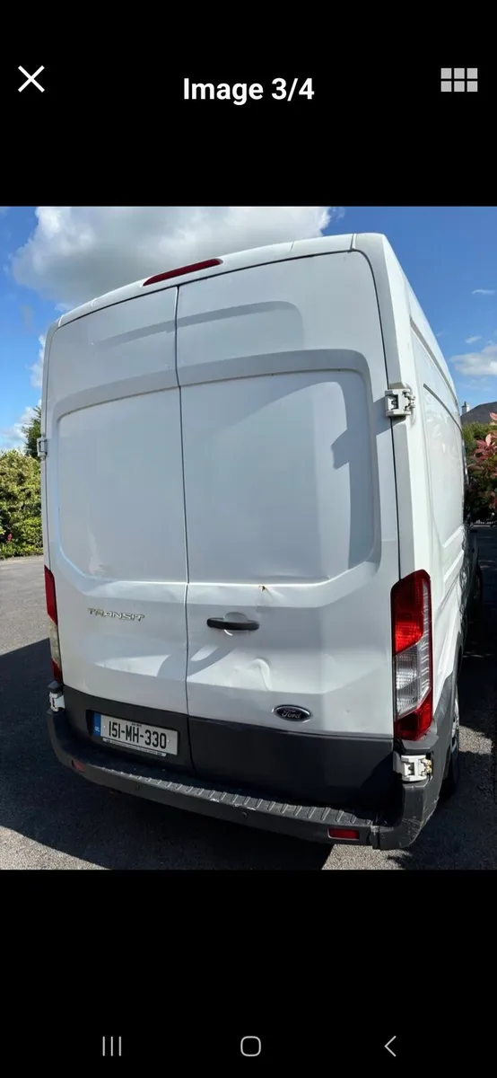 2015 ford transit high roof lwb - Image 3