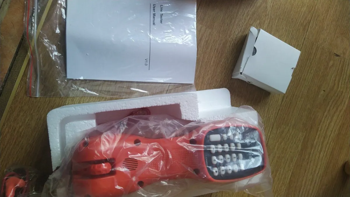 Multifunction Telecom Test PDA and line tester - Image 2