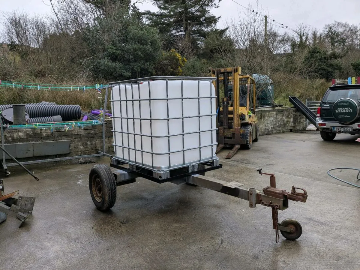 IBC Tank trailer  heavy duty - Image 1