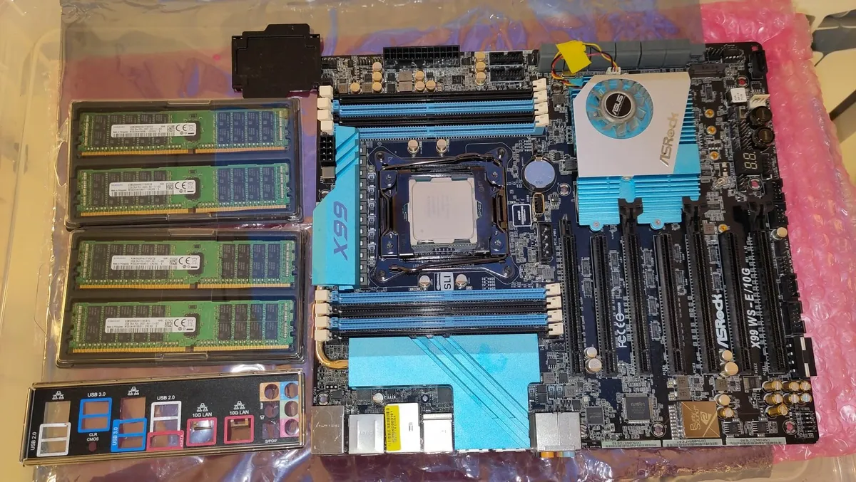 Workstation/Home server kit/Home lab - 128GB RAM - Image 1