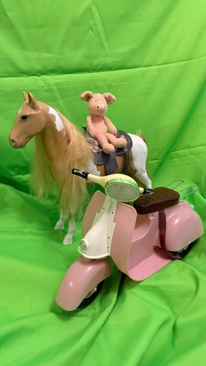 Our Generation doll sooter & horse bundle - Image 1