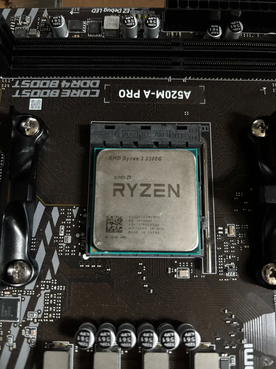 Mother board and gpu bundle am4, 970msi - Image 3