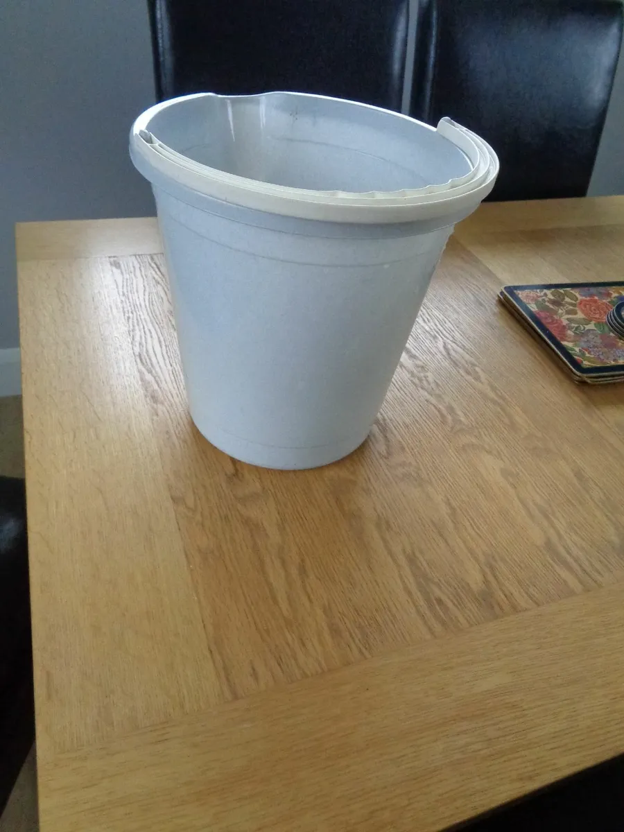 Plastic Bucket with Pouring Spout for Sale - Image 2