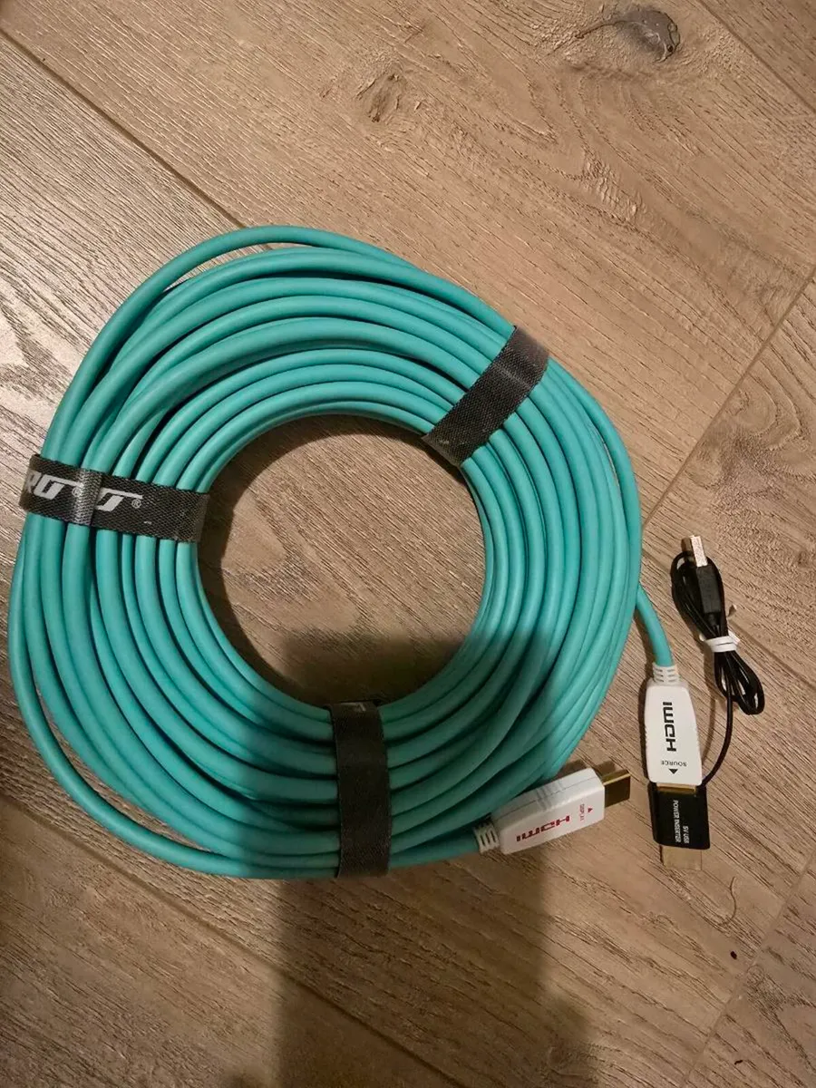 20m Fiber Active HDMI 2.1 48Gpbs Cable - Image 2