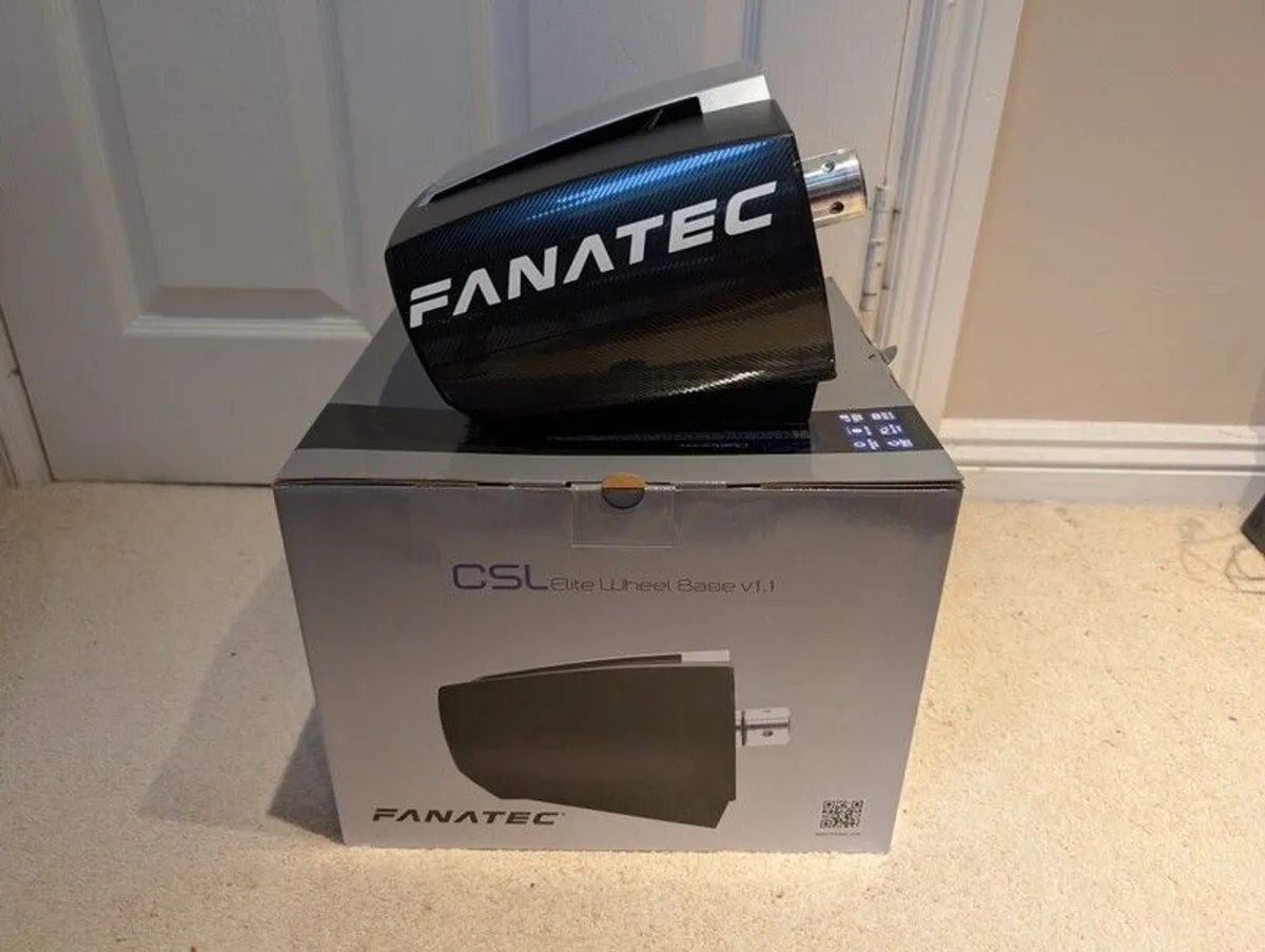 Fanatec CLS Elite v1.1 base & McLaren GT3 wheel V1 - Image 2