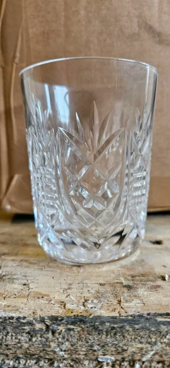Clare Cut Waterford Crystal Tumblers - Image 1