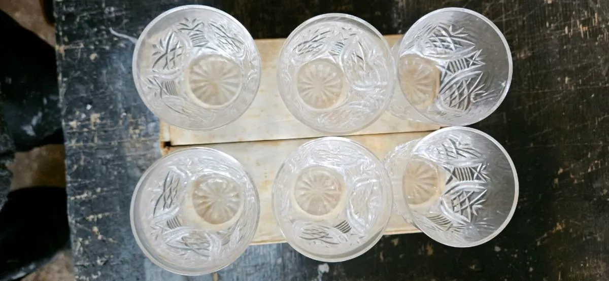 Clare Cut Waterford Crystal Tumblers - Image 2