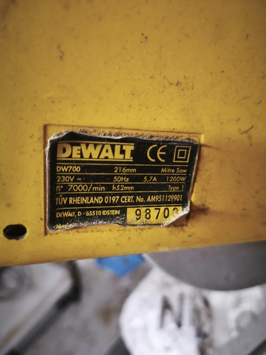 Dewalt Mitre Saw - Image 3