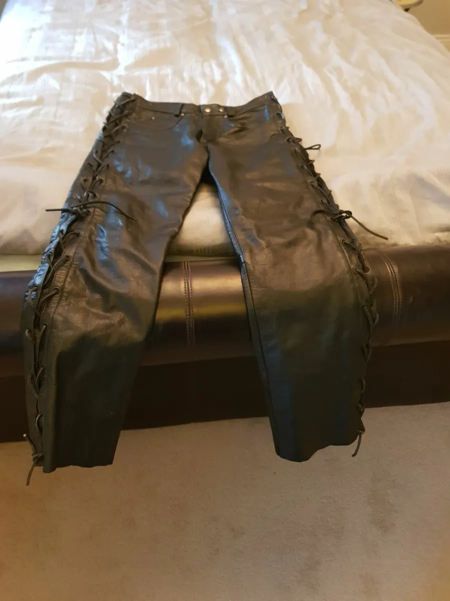 Leather Trousers - Image 1