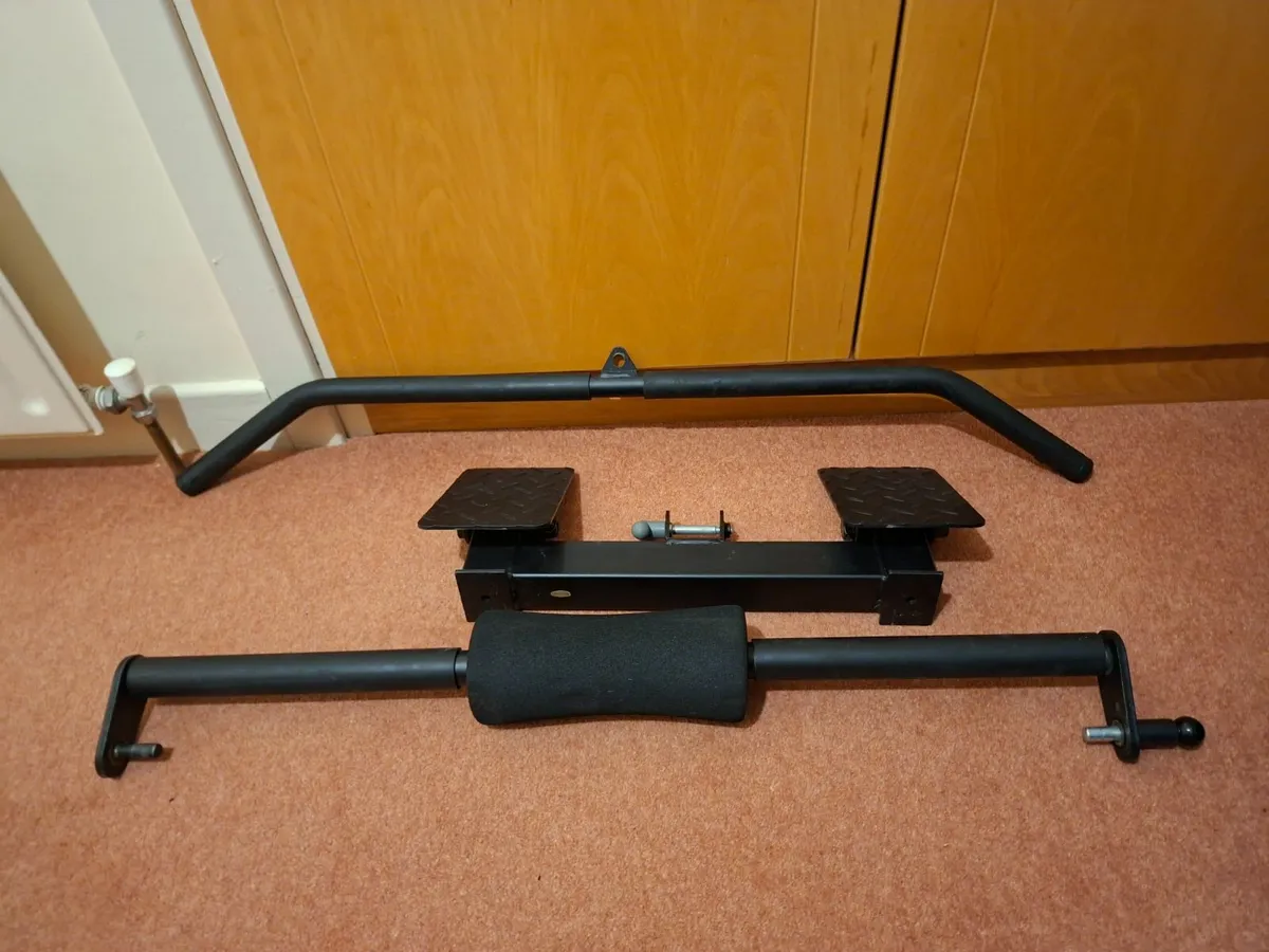 powertec lever gym and attachments - Image 2
