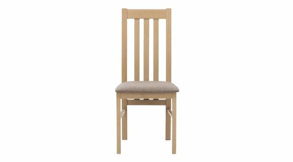 Lima Classic Wooden Dining Chair - Image 1