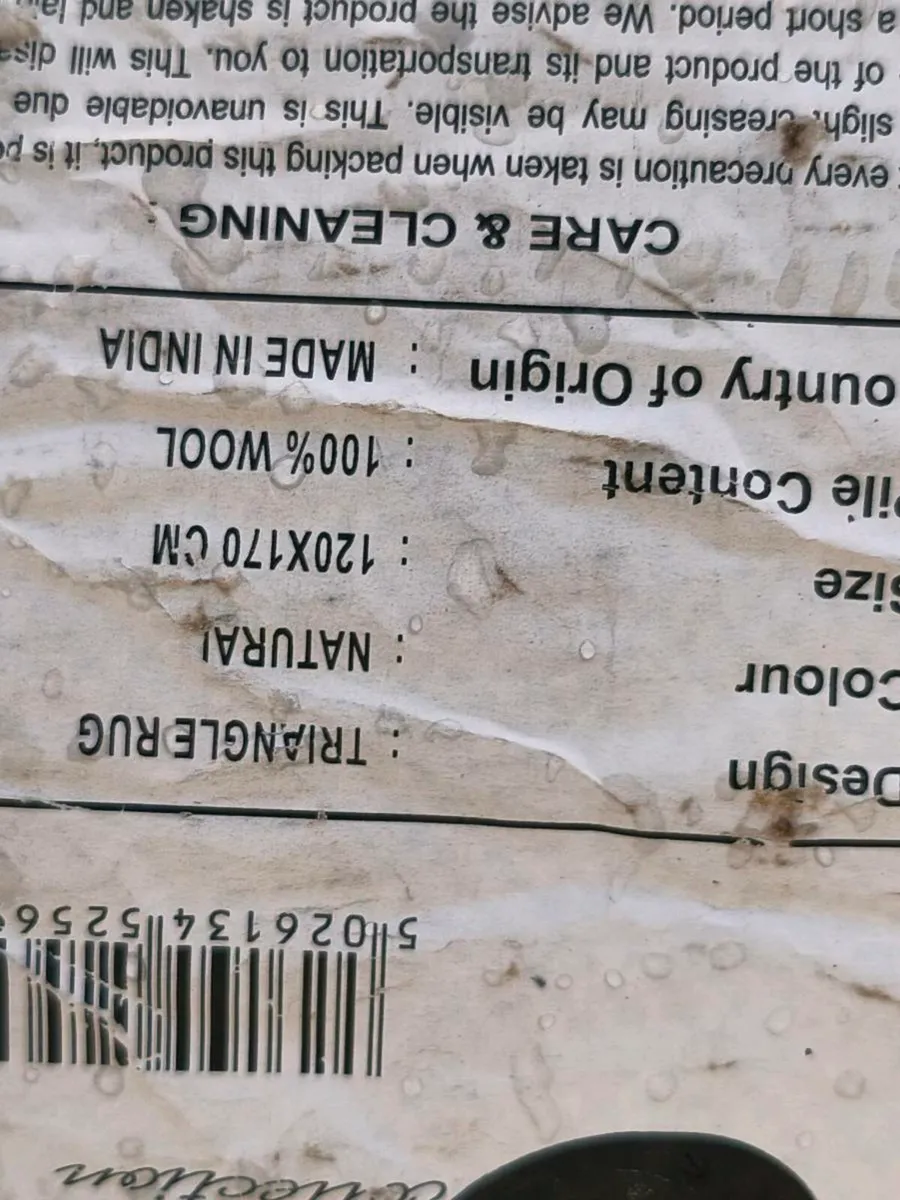 New wool rug 70 Euro - Image 3