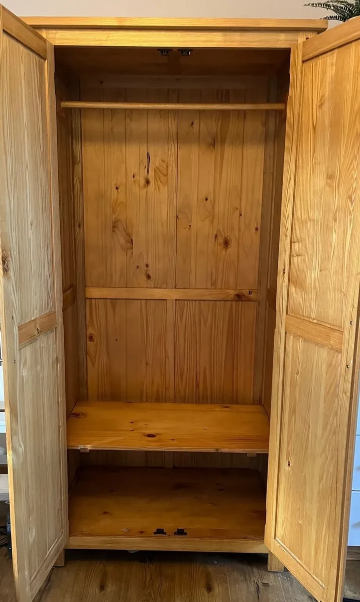 Sid oak wardrobe - Image 2
