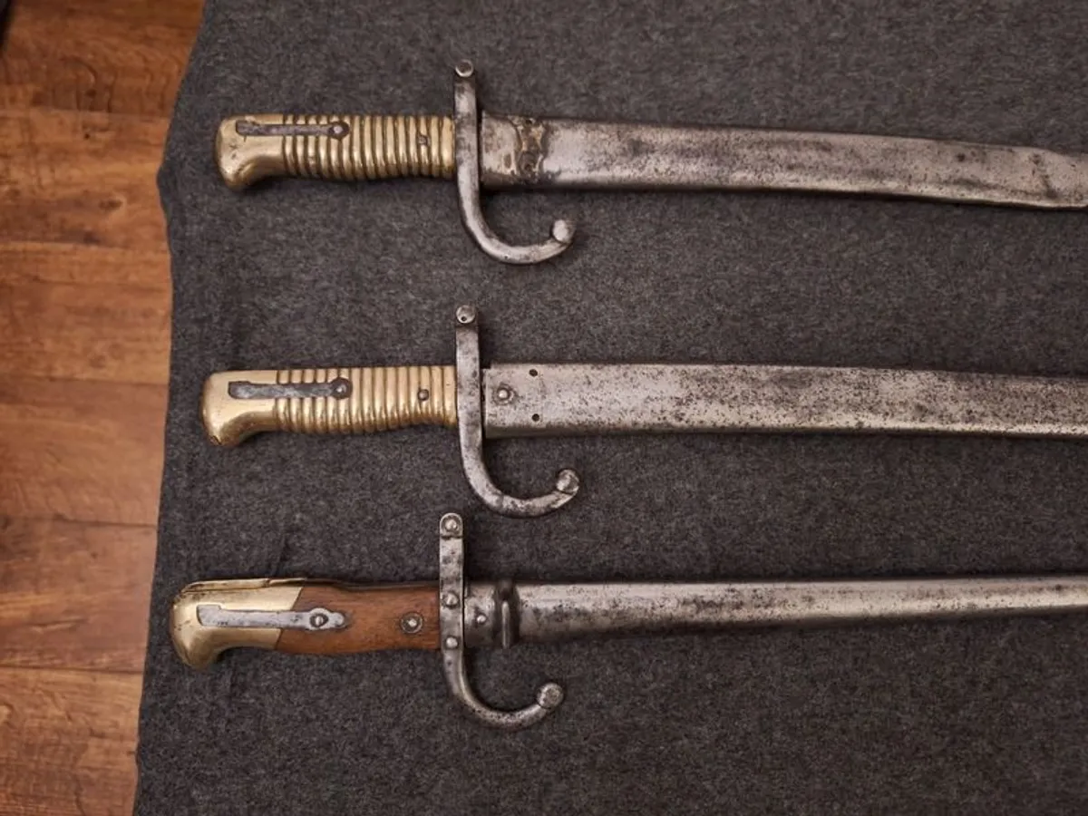 antique french bayonets - Image 1