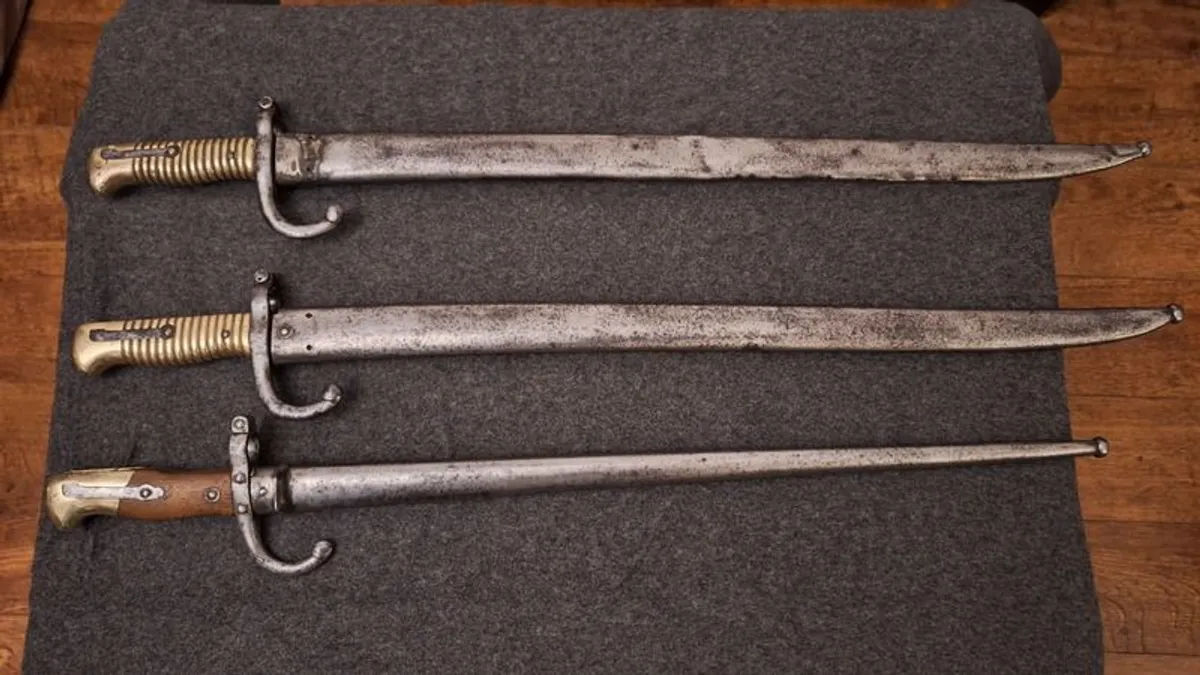 antique french bayonets - Image 2