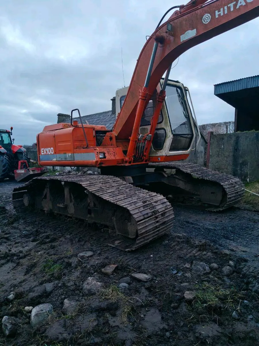 Hitachi Ex100 Digger - Image 2
