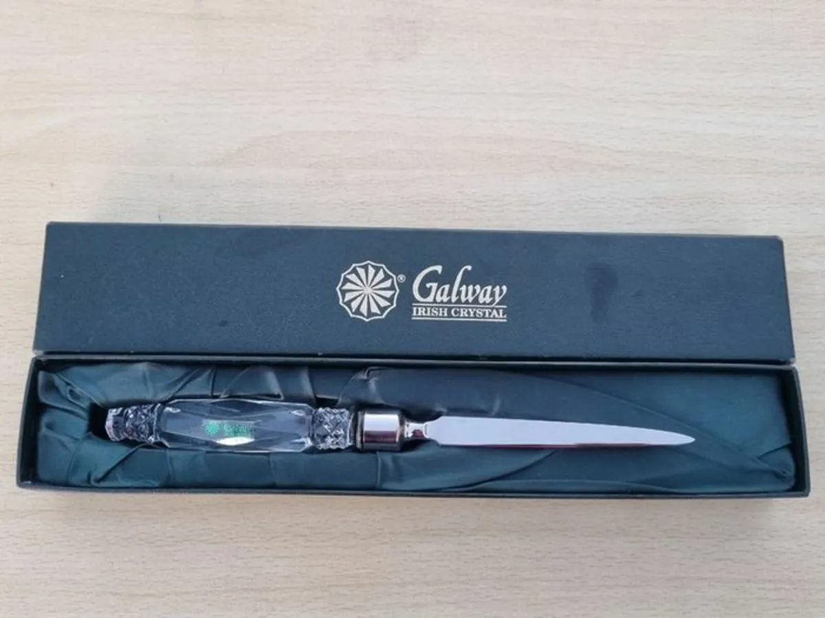Galway Crystal Letter Opener - Image 1