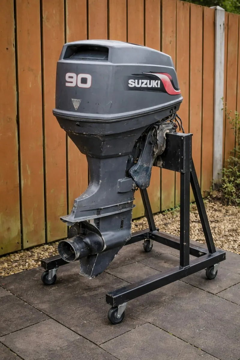 Suzuki 90HP 2-stroke Electric Start Tilt & Trim - Image 1