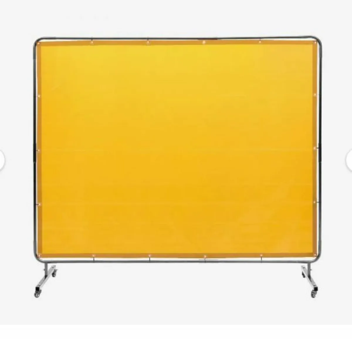 Welding Screen with Frame, 6' x 8' Welding Curtain - Image 1