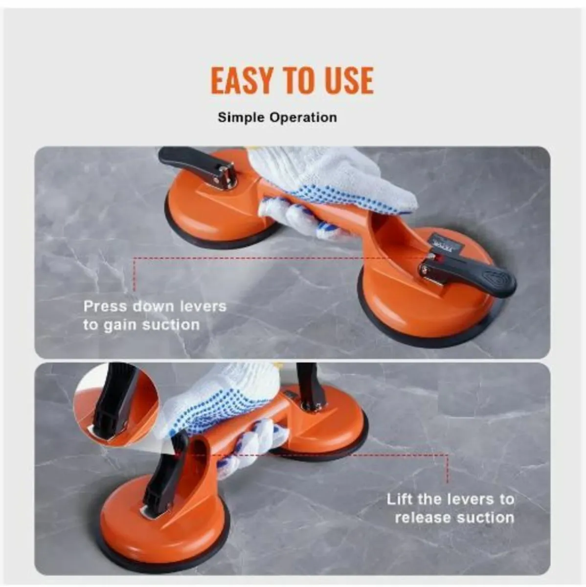 Glass Suction Cup, 11.9 cm 2 Pack - Image 4